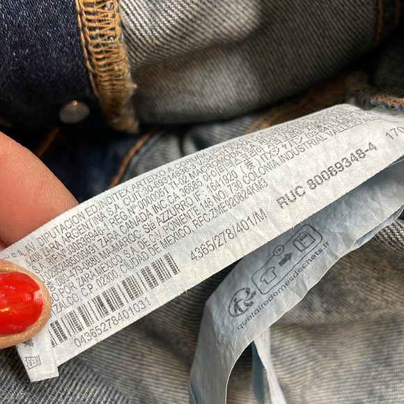 Zara denim cut out back sleeveless maxi dress with four at back - Picture 7 of 12